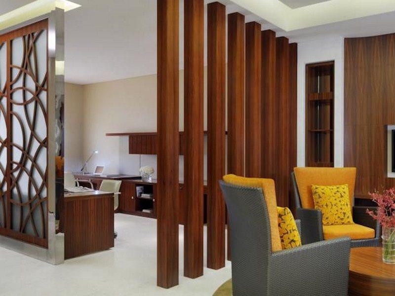 Marriott Executive Apartments Al Jaddaf, Dubaj Zewnętrze zdjęcie A room divider