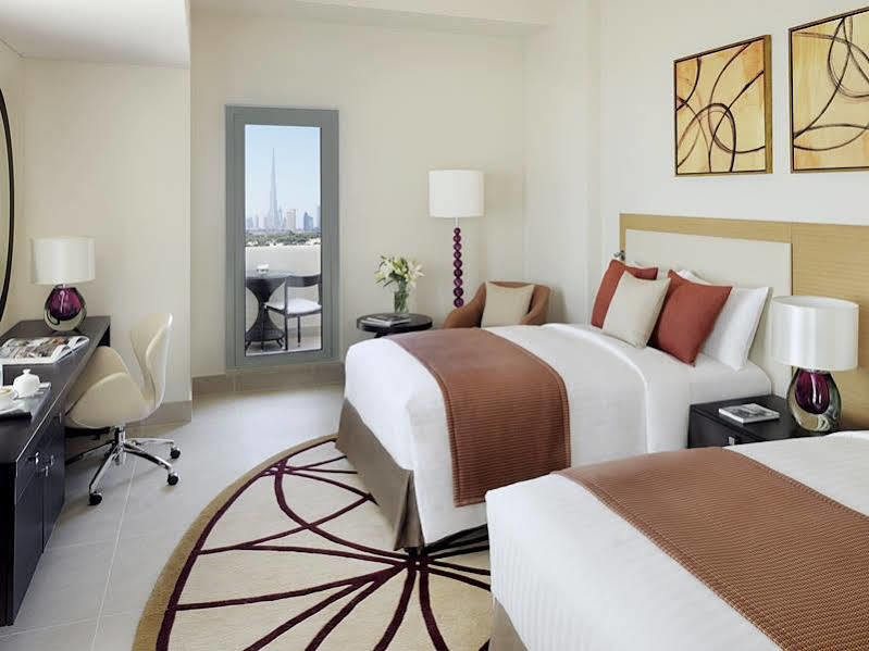 Marriott Executive Apartments Al Jaddaf, Dubaj Zewnętrze zdjęcie A room at the hotel